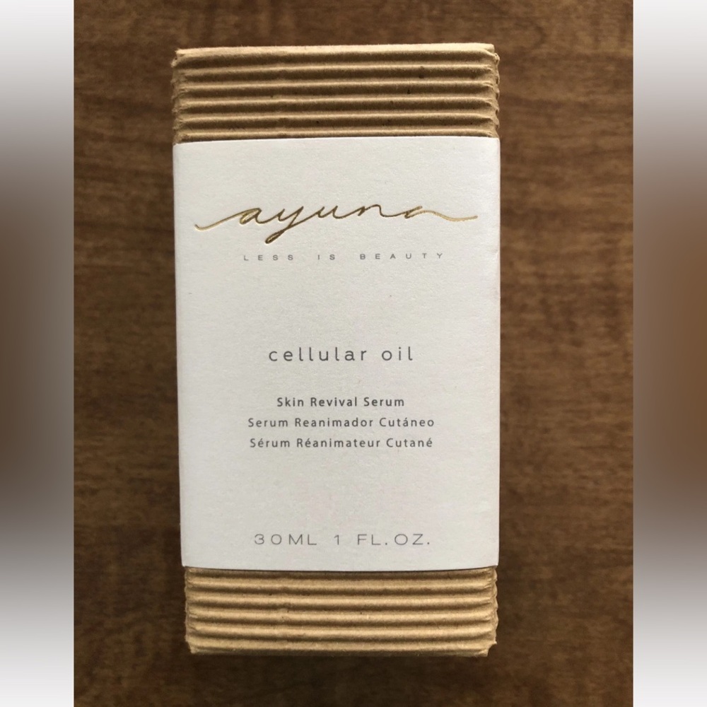 Ayuna Cellular Oil Skin Revival Serum 1 oz 30ml Full Size ~ Brand New in Box! 🧡